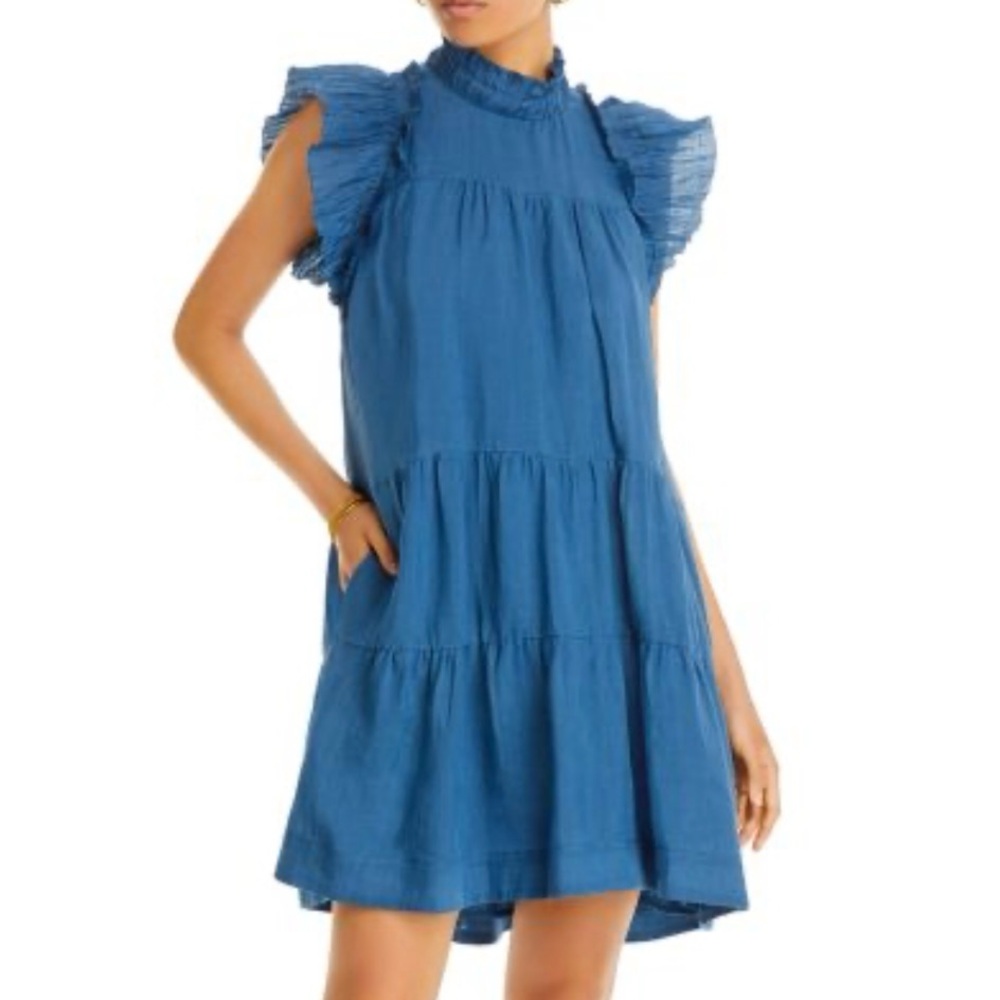 Sea new york micah dress- blue- Size 2